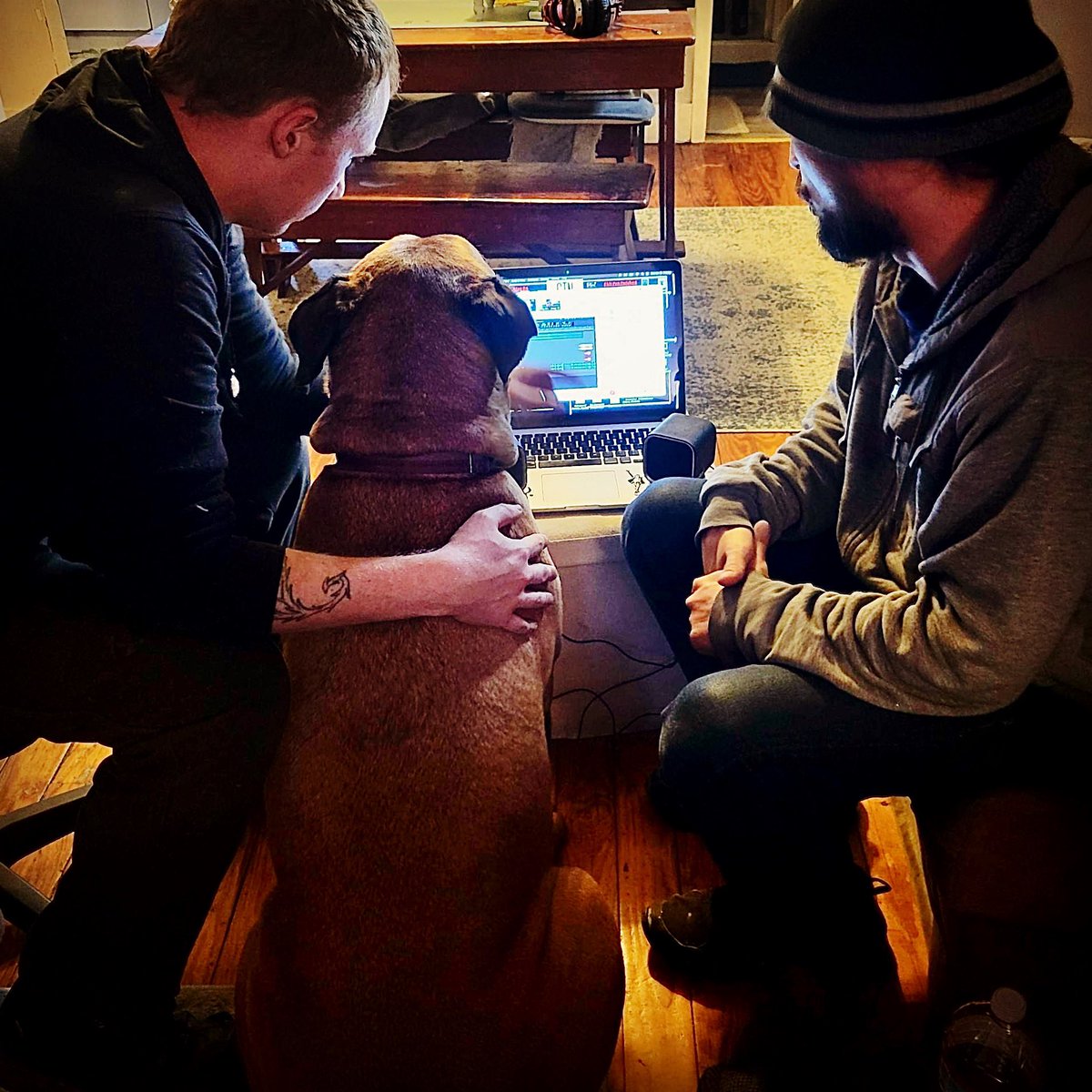 culttalknet's tweet image. Gypsy doing her part for Cult of Lore to ensure quality👌🐕
.
.
.
.
#lorepodcast #podcast #doggo #helper #teamwork #behindthescenes #podcasting #doghelper #bigdog #podcastinglife #warhammer40k #warhammer