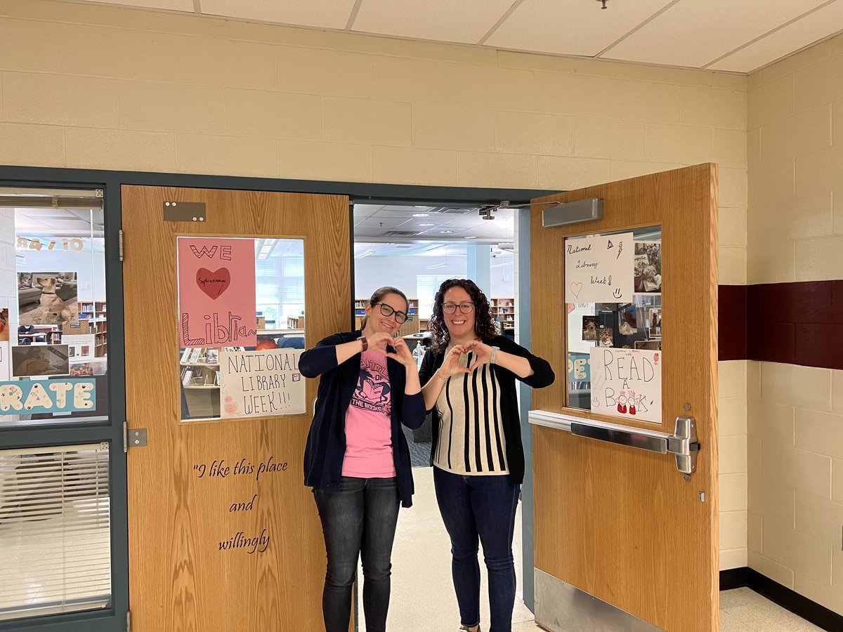 South County Middle School Library tweet media