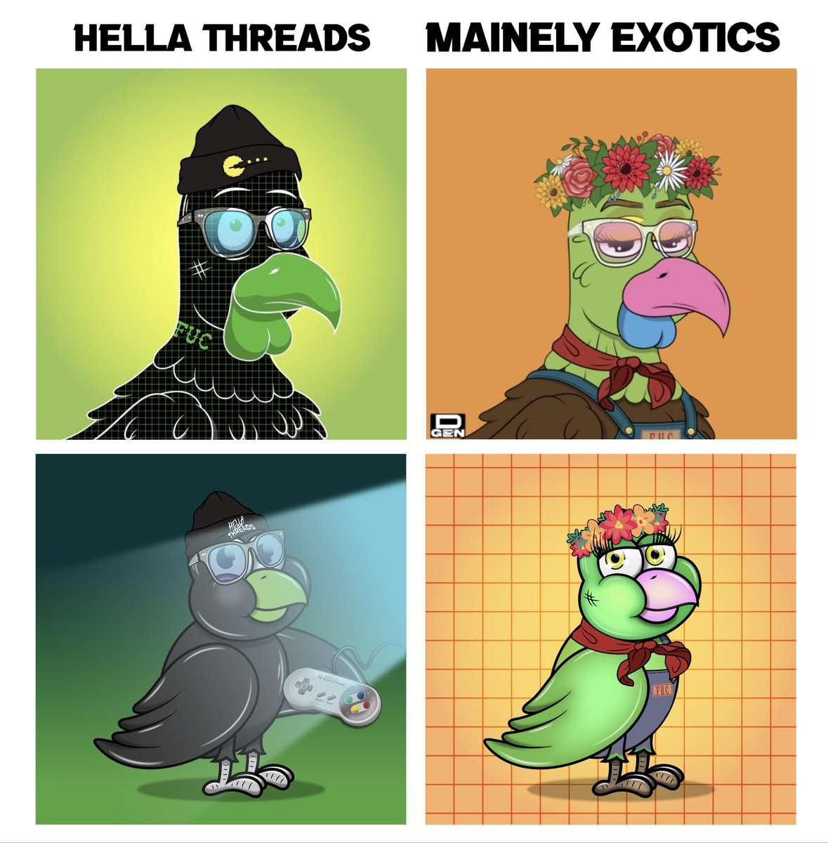 Feathered Underdog Club tweet media