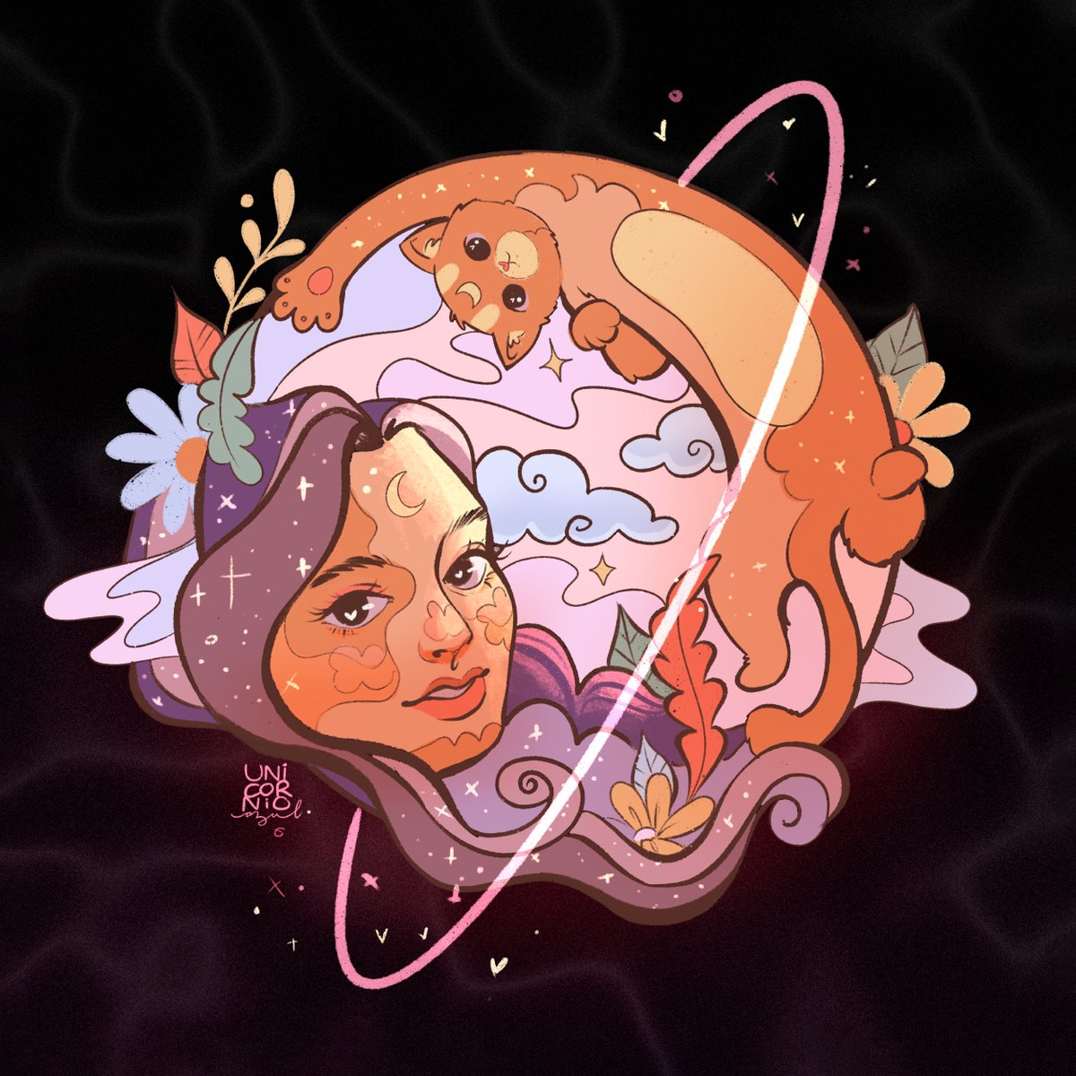 Embrace the #artmonth with Rosita Charaja's #metaverse 🌸 Her vibrant pieces speak volumes of pride, identity, and love with warm hues. According to her, positivity broadens our perspective of life beyond the norm. ✨ 

Let's explore the world of great talents together!