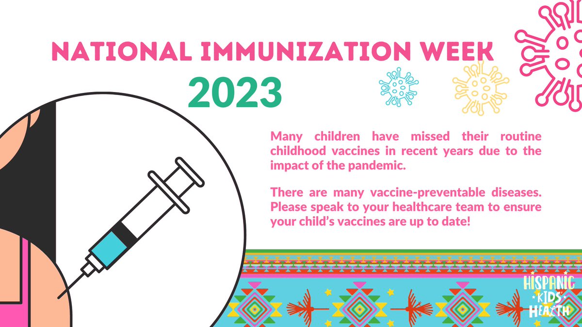 Protect yourself and those around you! It's National Immunization Week in Canada. Let's all do our part in getting vaccinated and keeping our communities safe and healthy. #NationalImmunizationWeek #VaccinesWork #ProtectOurCommunity #NIAW2023 #GetImmunized #OurKidsHealth