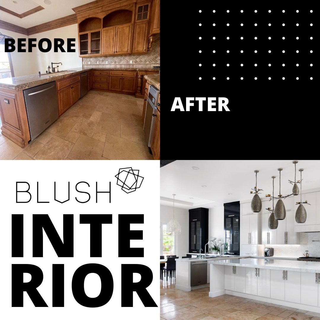 Before & After by Blush Interior Designs
.
Traditional to Full-out Glam 😍🙌🤤
#blushmademedoit #blushinteriordesigns #blushkitchenandbath #luxuryinteriordesigners #sandiegointeriordesigners #carlsbadkitchenandbath #glamitup #luxurykitchen #kitchendesigns #kitchenremodel