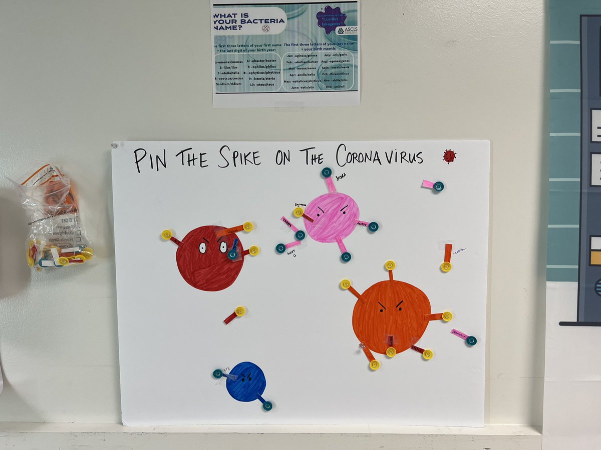 UTHealthSA_Path's tweet photo. Happy Lab week! 
Some fun games by the micro lab! https://t.co/y1wFptchJh
