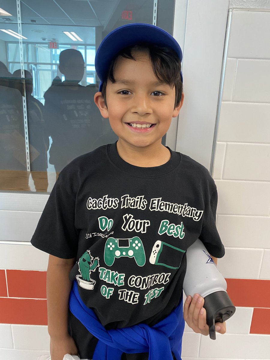 Kelsey Anderson M. Ed (@kanderson_ctes) on Twitter photo So proud of my student Isaac for winning the STAAR shirt design contest for third grade! <a href="/VSerna_CTES/">Valerie Serna</a> #CTEAlwaysOnPoint So proud of my student Isaac for winning the STAAR shirt design contest for third grade! <a href="/VSerna_CTES/">Valerie Serna</a> #CTEAlwaysOnPoint