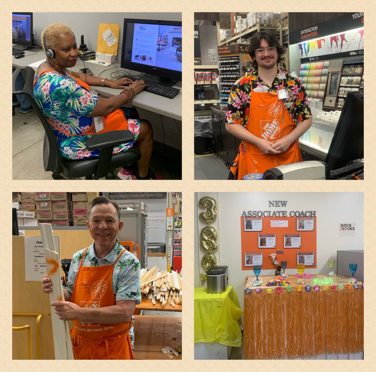 Kicking off Day 4! Cashier Appreciation Fun Celebration! With beach day! <a href="/homedepot389/">Homedepot0389</a>. <a href="/jxh076/">james hickingbottom</a> <a href="/MistyUsher8/">Misty Usher</a> , @Travis_Dishawn, <a href="/AMCTHD/">Ann-Marie Campbell</a>,