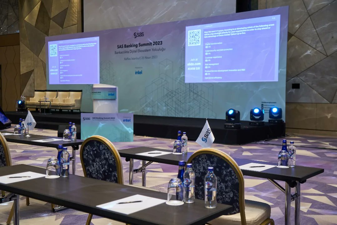 lobbyevent's tweet photo. Sas Analytics ile 25 Nisan'da Raffles Otel'de "SAS Banking Summit 2023" etkinliğini gerçekleştirdik. 

@Lobbyeventfactory @Lobbyiletisim #etkinlik #etkinlikyönetimi #etkinlikplanlama #event #eventmanagement #eventplanning #eventturkey #turkeyevents #eventplanningturkey https://t.co/BAr0BQYYw5