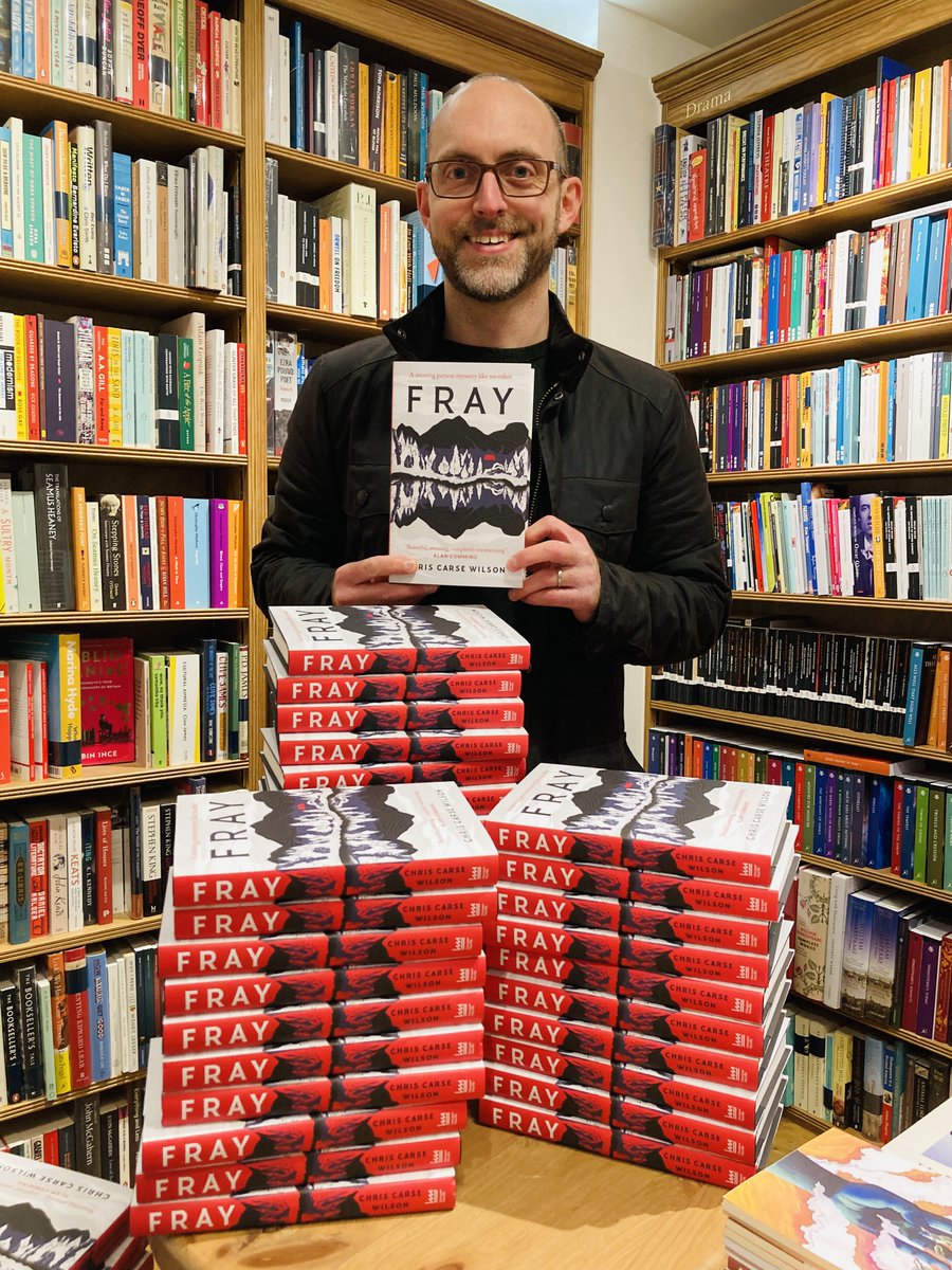 Topping & Company Booksellers of St Andrews (@toppingsstas) on Twitter photo Thank you to <a href="/chriscarsewilso/">Chris Carse Wilson</a> for coming today to sign his new book, 'Fray'. This thriller set in the Scottish highlands is sure to delight!
We have signed first editions available in the shop and on our website: toppingbooks.co.uk/books/chris-ca…
<a href="/HarperNorthUK/">HarperNorth</a> Thank you to <a href="/chriscarsewilso/">Chris Carse Wilson</a> for coming today to sign his new book, 'Fray'. This thriller set in the Scottish highlands is sure to delight!
We have signed first editions available in the shop and on our website: toppingbooks.co.uk/books/chris-ca…
<a href="/HarperNorthUK/">HarperNorth</a>