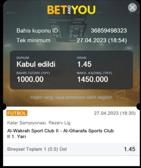 Figotips_'s tweet photo. R1  1000> 1450

Katar 🇶🇦

@santi_tips https://t.co/1I0vZj9GOy
