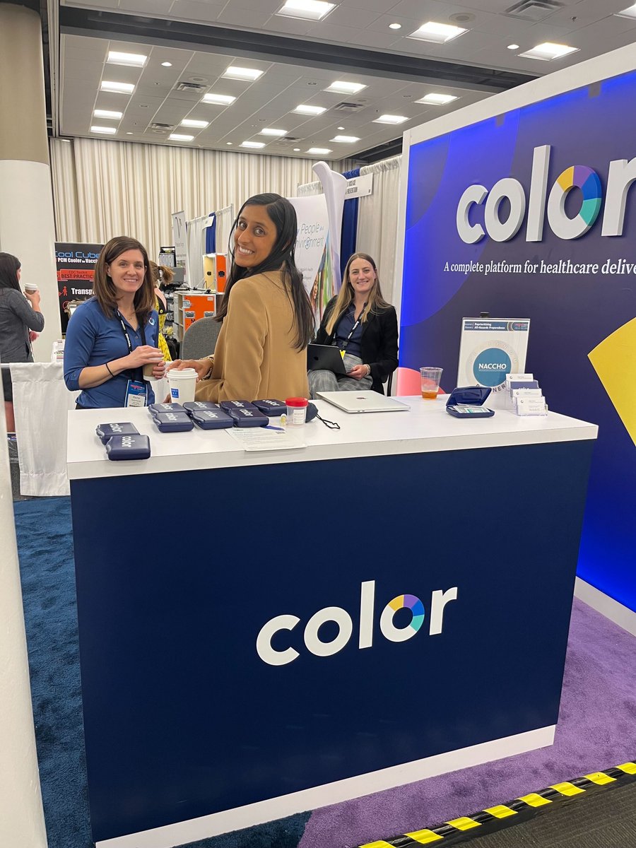 Color's tweet photo. We're at the 2023 @prepsummit helping local leaders across the country build adaptable healthcare infrastructure to keep their residents healthy.
With 70% of public health divisions led at the county level, these solutions must reach far and wide.
Are you at #prep23? Say hi! ๐ท https://t.co/XJ1szOlaL9
