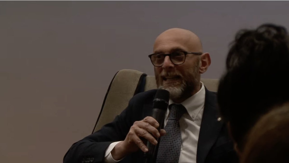 CNRsocial_'s tweet photo. "San Lorenzo. Studi, progetti, visioni"
L'intervento di Fabio Mongelli, Direttore #Rufa-Rome University of Fine Arts: "#Rufa nasce nel 1993, 30anni fa, con una madrina d'eccezione: Rita Levi Montalcini" #scienza e #arte
Segui il live qui👇
https://t.co/gKy3PD5OaX https://t.co/5sG5Ao7nWc