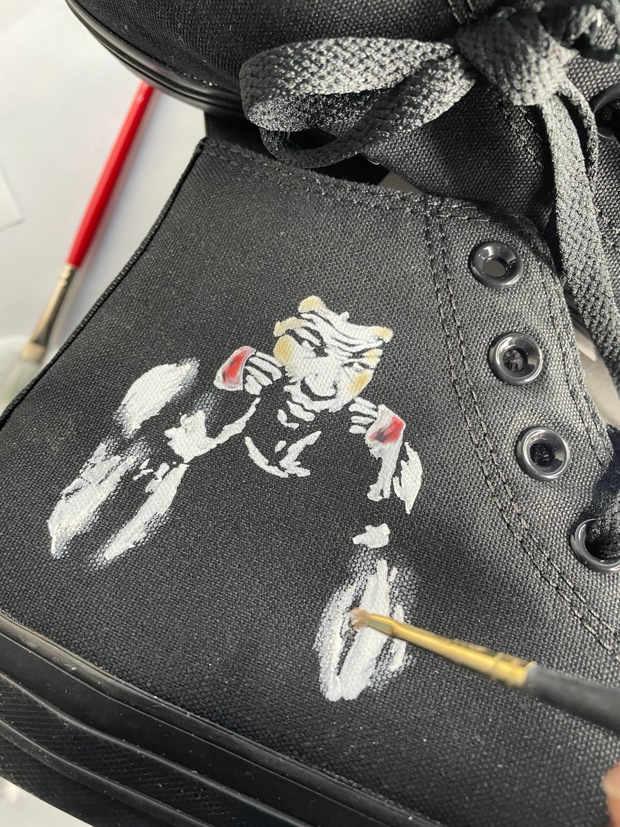 androosart's tweet image. 👨🏿‍🎨 Details...  #WIP #KidDynamite #AndroosArt