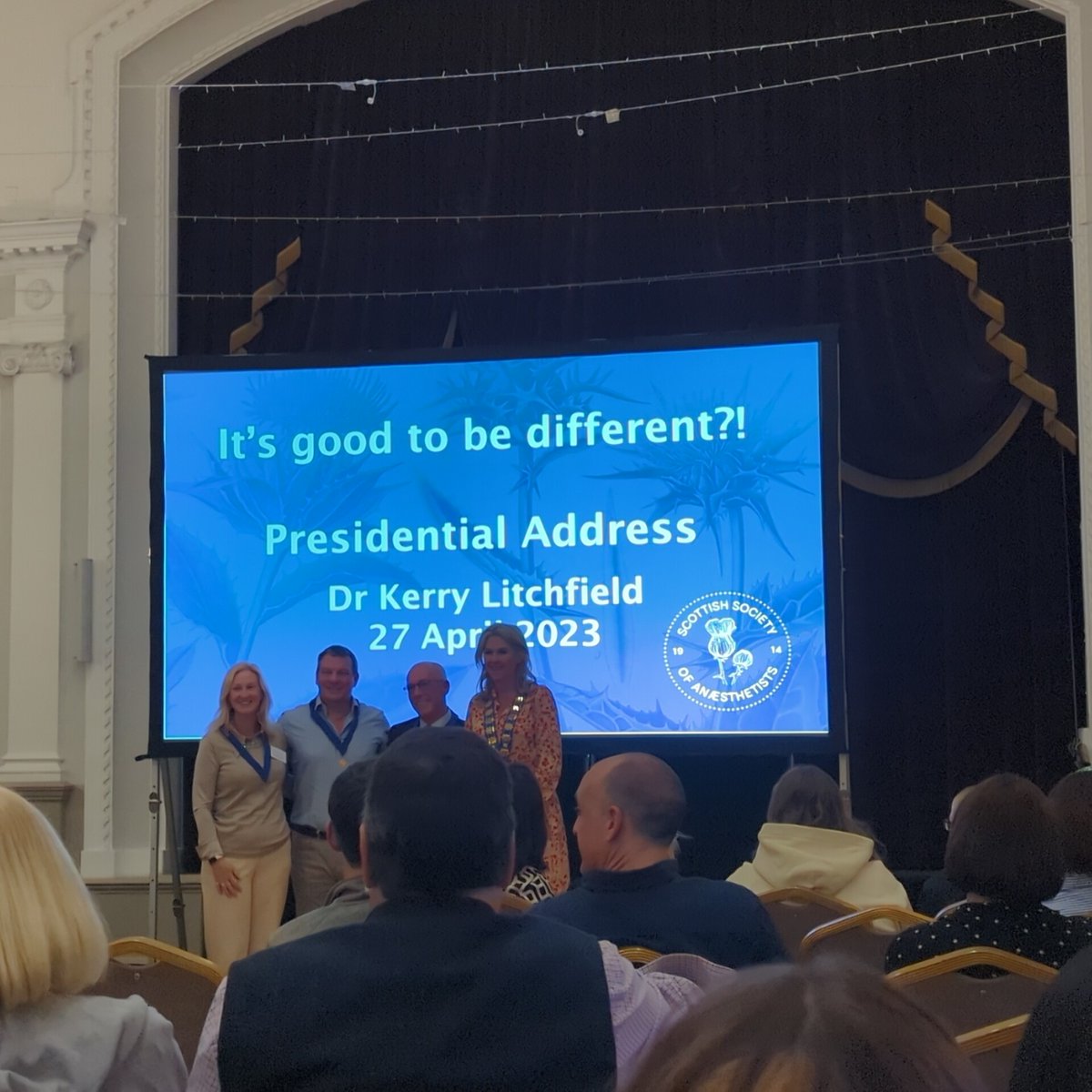 Scottish Society of Anaesthetists tweet media