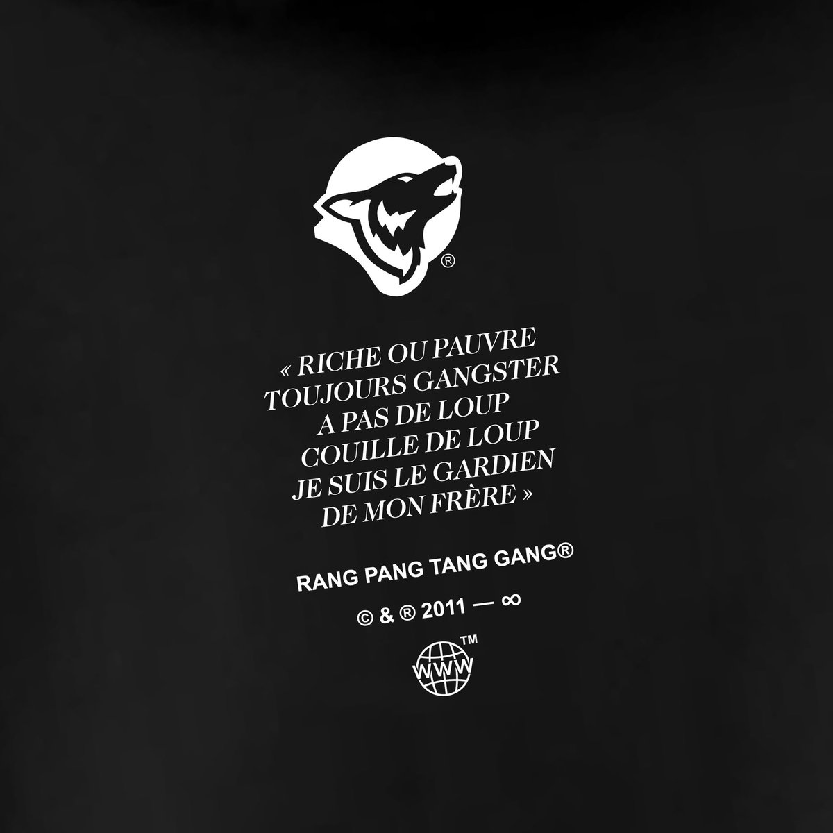 ksa_rptg's tweet photo. COLLECTION CAPSULE « ORIGINES » DISPONIBLE DEMAIN À 18H, QUANTITÉS LIMITÉES 🐺⚔️ 
https://t.co/ViLgLEOvBd #RANGPANGTANGGANG #RPTG #TSHIRT #HOODIE @rptgll https://t.co/dj05zDracD