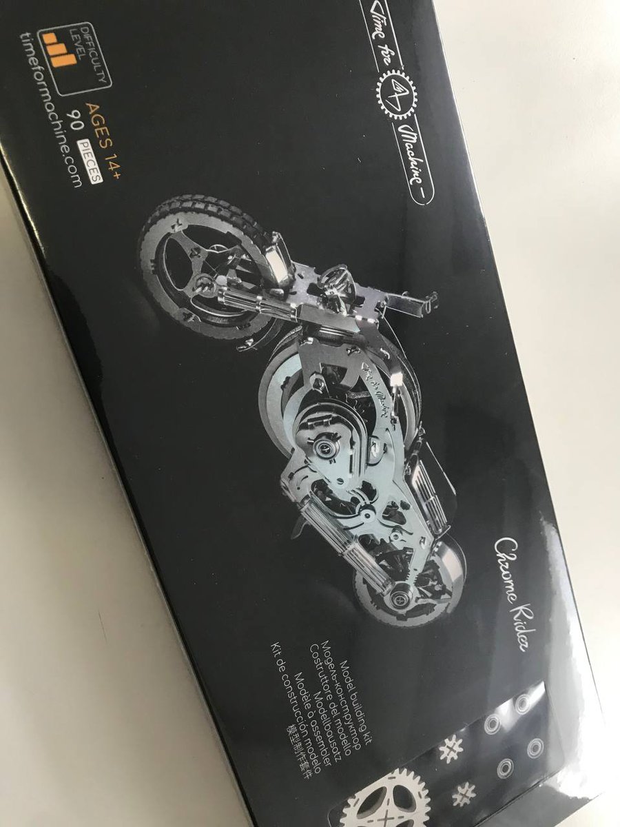 metal4model's tweet photo. Ich habe ein #Chrome #Rider #Motorradmodell von @Time4machine_de bekommen.
Sieht in der #Verpackung interessant aus. Jetzt muss ich auspacken und #zusammenbauen. Ich melde mich nach dem #Zusammenbau wieder.
https://t.co/0HC8BZQSHu
#chromerider
#ChopperModell #Chopper https://t.co/8vVngUs3fS