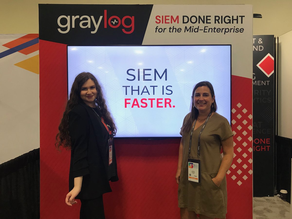graylog2's tweet photo. Hey #RSA! It's your LAST DAY to get your #Graylog SOC(ks)! Stop by our booth #6583 in Moscone North, learn about #SIEM that is faster, and get your socks! ๐งฆ๐งฆ๐งฆ https://t.co/aH7ydVyIZG #RSAC2023 #cybersecurity #logdata #Graylog #RSAC https://t.co/tSyfk6jEcx