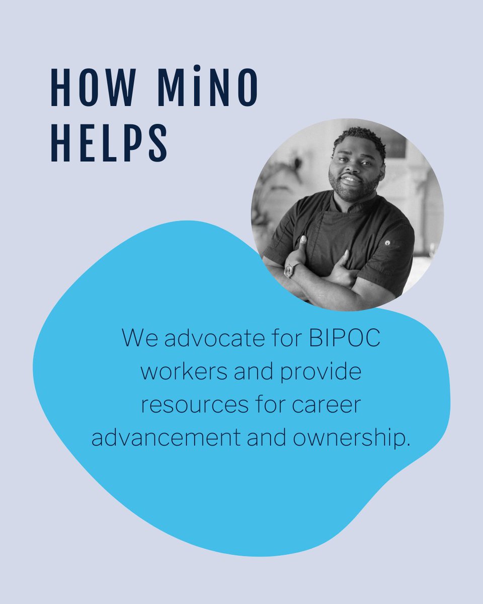 We're working toward an equitable hospitality industry that addresses the needs of the workers and creates an environment that supports the growth of those workers. Help us make this work possible for the next year: givenola.org/minofoundation…