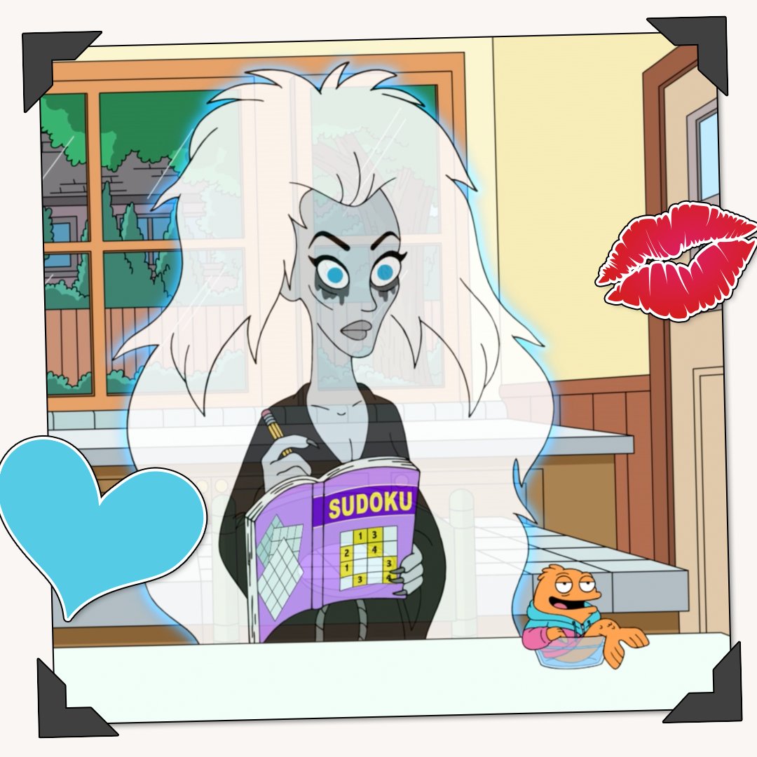 American Dad on Twitter "Klaus and Wraith A Love Story ️ ⬇️ AmericanDad"