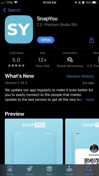 I just downloaded a new app called snap you to connect with my fans 🥰🥰🥰 https://t.co/BYX2WPzWri