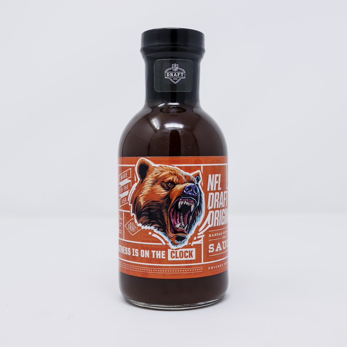 2023 NFL Draft         BBQ Sauce
                                🤝
                       Kansas City

RT for the chance to win a #BearsDraft themed BBQ Sauce!