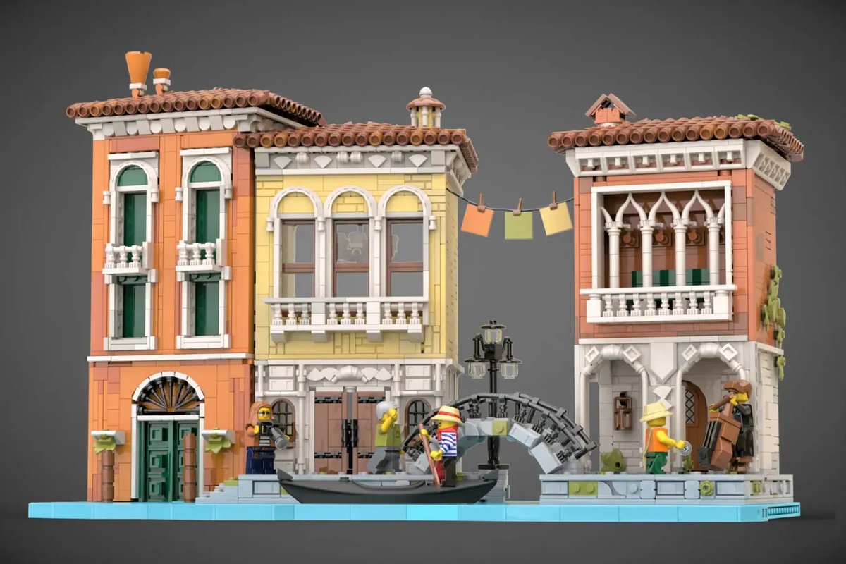 With such a unique architectural style, Venice is a beautiful and cultural location that has been captured beautifully in LEGO bricks by LEGOverwatch! 🇮🇹 

View today's Staff Pick here 👇 

ideas.lego.com/projects/4a992…