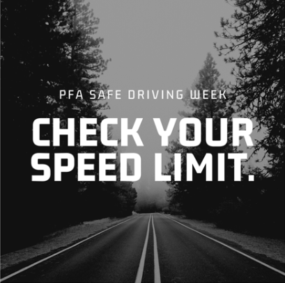 Did you know that when you speed you have to increase your stopping distance to avoid a crash? Obey the speed limit!  #SDW2023