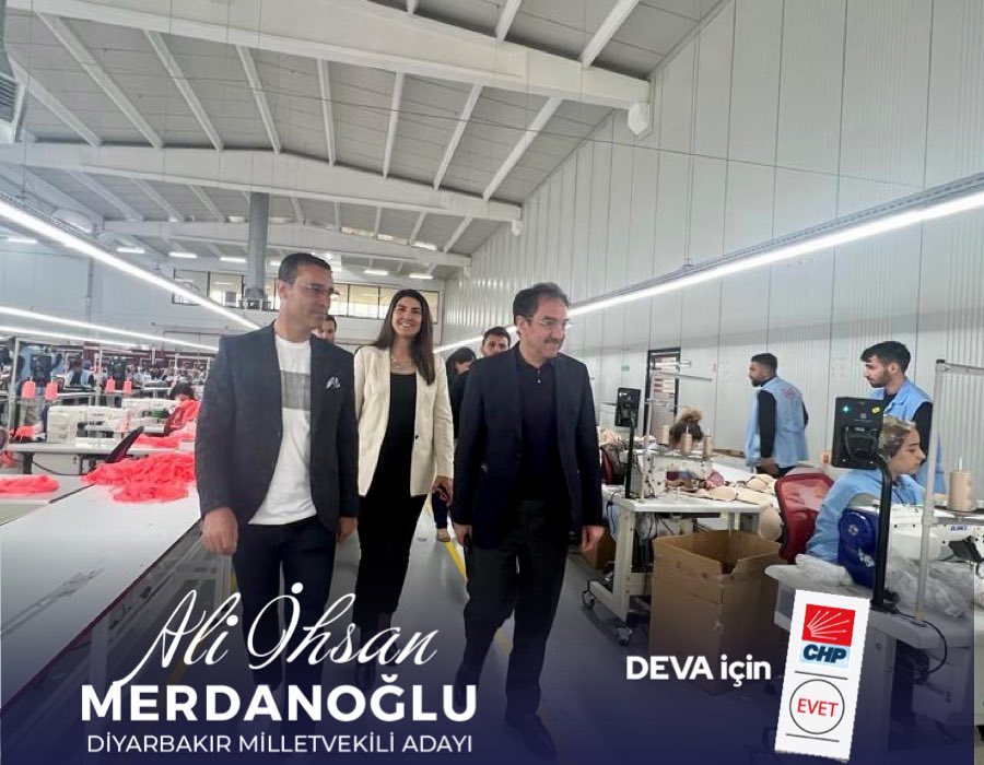 IhsanMerdanoglu's tweet photo. 📌#Diyarbakır Millet İttifakı Milletvekili adayları olarak   teşkilatlarımızla beraber Diyarbakır Tekstil Sanayi Kentte faaliyet gösteren  fabrikayı ziyaret ettik.

📍Yenişehir 

@alibabacan @devapartisi @diyarbakirdeva @MSTanrikulu @A_rahmanErgin @ZeynepDenizErk1 https://t.co/LD2pJ1urcm