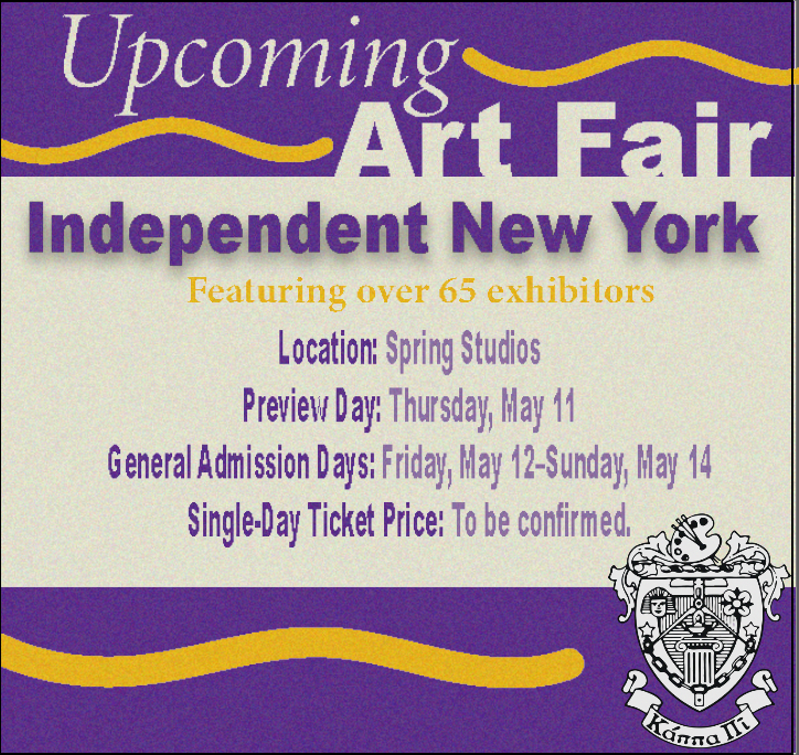 kappapiart1911's tweet photo. We love art! Here's some info on a
major upcoming art fair. Check it out > https://t.co/b0UDGe3HZk https://t.co/j12IBritjd