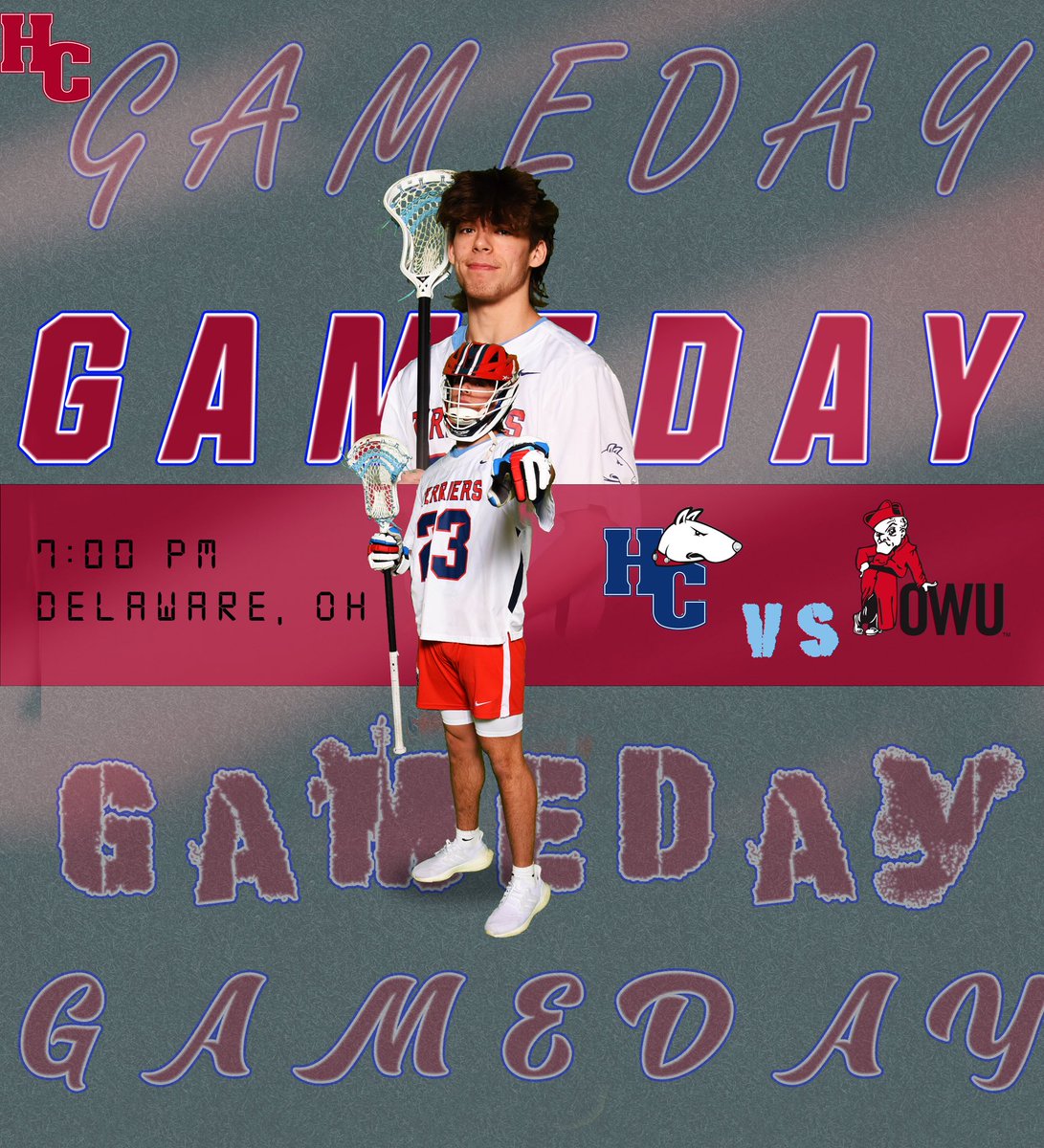 Hiram College Athletics (@hiram_athletics) on Twitter photo 🥍IT’S GAMEDAY!!🥍
<a href="/HiramMLAX/">Hiram Men's Lacrosse</a> is set for its road matchup against the Battling Bishops.
🆚: Ohio Wesleyan
📍: Delaware, OH
⏲️: 7 p.m.
📺: portal.stretchinternet.com/owu/
📊: portal.stretchinternet.com/owu/ 🥍IT’S GAMEDAY!!🥍
<a href="/HiramMLAX/">Hiram Men's Lacrosse</a> is set for its road matchup against the Battling Bishops.
🆚: Ohio Wesleyan
📍: Delaware, OH
⏲️: 7 p.m.
📺: portal.stretchinternet.com/owu/
📊: portal.stretchinternet.com/owu/