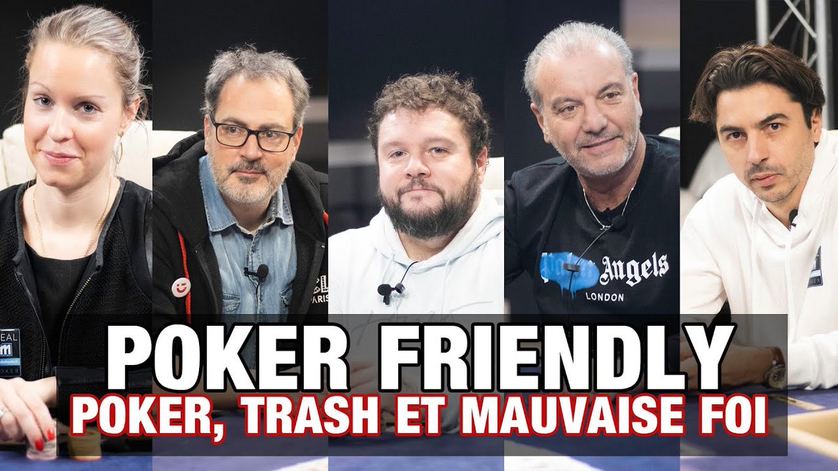 LoicXans's tweet photo. LIEN : https://t.co/AQz7MzsxN7
Bienvenue dans "Poker Friendly", une nouvelle émission ! Un sit'n'go, un gros casting de 8 joueurs de mauvaise foi et des commentaires saignants ! Réalisé en partenariat avec @DEALMPOKER1. Toutes les informations en description de la vidéo ! https://t.co/Fn3Trx0qca