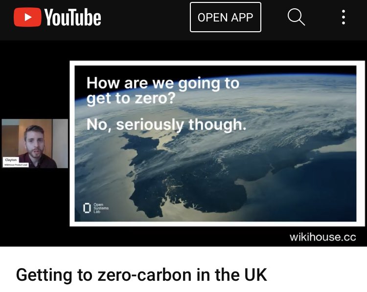 Watch live now
⬇️

youtube.com/watch?v=Q7kha8…

(Or catch the recording later at the same link)

#ZeroCarbon #BioBasedMaterials #BuiltEnvironment