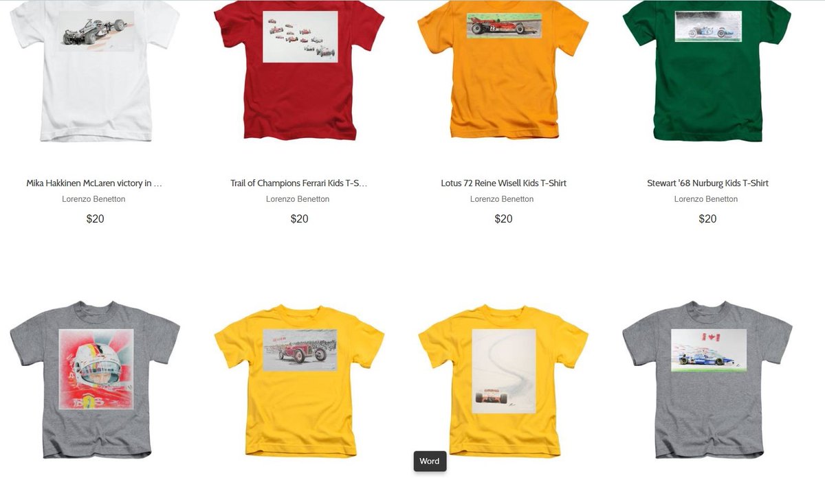 L_Benetton's tweet image. Spring and Summer coming... GET a tshirt and go along with my artworks ! for your kids too !
CLICK the link in the comment below and choose yours.
#ferrari #lotus #tazio #ayrtonsenna #mclaren #williams #porsche #lancia #VintageCars #legends #handmade #madeinitalyart #fashionart