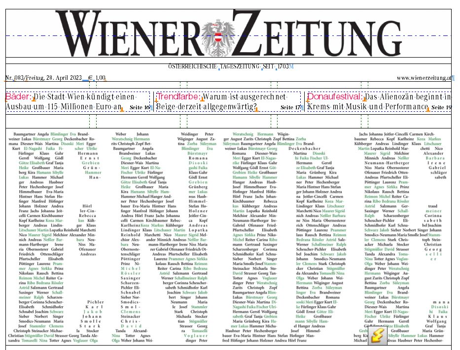 Alexander Dworzak (@alexdworzak) on Twitter photo Titelseite der @wienerzeitung: „Ende“ – mit den Namen der Abgeordneten von ÖVP/Grünen, die für die Zerschlagung der Redaktion gestimmt haben. Nicht nur <a href="/susanneraab_at/">Susanne Raab</a>, <a href="/sigi_maurer/">Sigi Maurer</a> und <a href="/blimlinger/">Eva Blimlinger</a> gehen in die Geschichte ein.
Tausend Dank an alle, die mit uns gekämpft haben! Titelseite der @wienerzeitung: „Ende“ – mit den Namen der Abgeordneten von ÖVP/Grünen, die für die Zerschlagung der Redaktion gestimmt haben. Nicht nur <a href="/susanneraab_at/">Susanne Raab</a>, <a href="/sigi_maurer/">Sigi Maurer</a> und <a href="/blimlinger/">Eva Blimlinger</a> gehen in die Geschichte ein.
Tausend Dank an alle, die mit uns gekämpft haben!