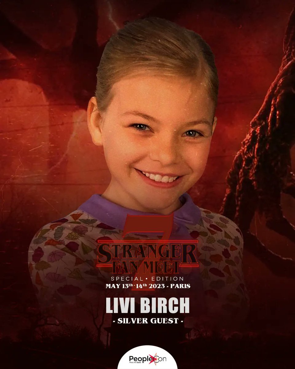 peoplecons's tweet image. #SFM7 | Nous sommes très heureux d'annoncer la venue d'Olivia Birch l'interprète d'Alice Creel ! Le duo Raphael/Olivia est déjà disponible sur la billetterie ainsi que le duo Joseph/Grace. 

Tickets : people-convention.com/event/stranger…