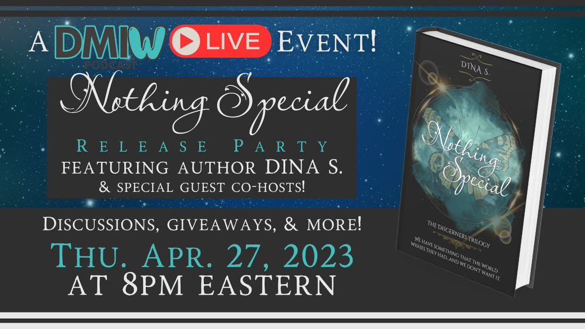 TODAY IS THE DAY!! Happy Book Release Day to our very own @DinasaurusD! YOU DID THE THING! Y'all Weirdos better come hang out with us LIVE tonight on the You Tube Dot Com!