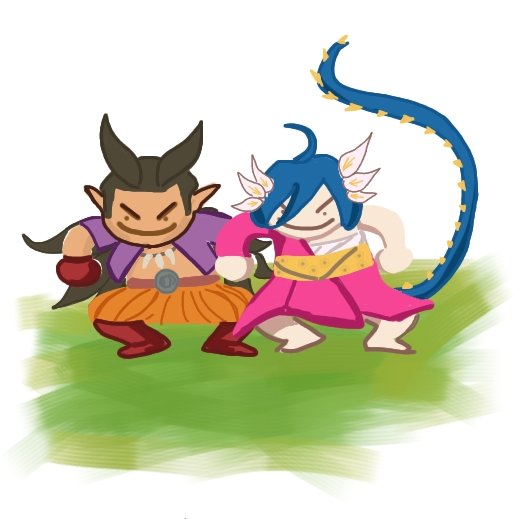 AnotherCatInTh1's tweet photo. Dinámica del ship 😈
#Malroth #DQB2 https://t.co/CAC2GacjVY