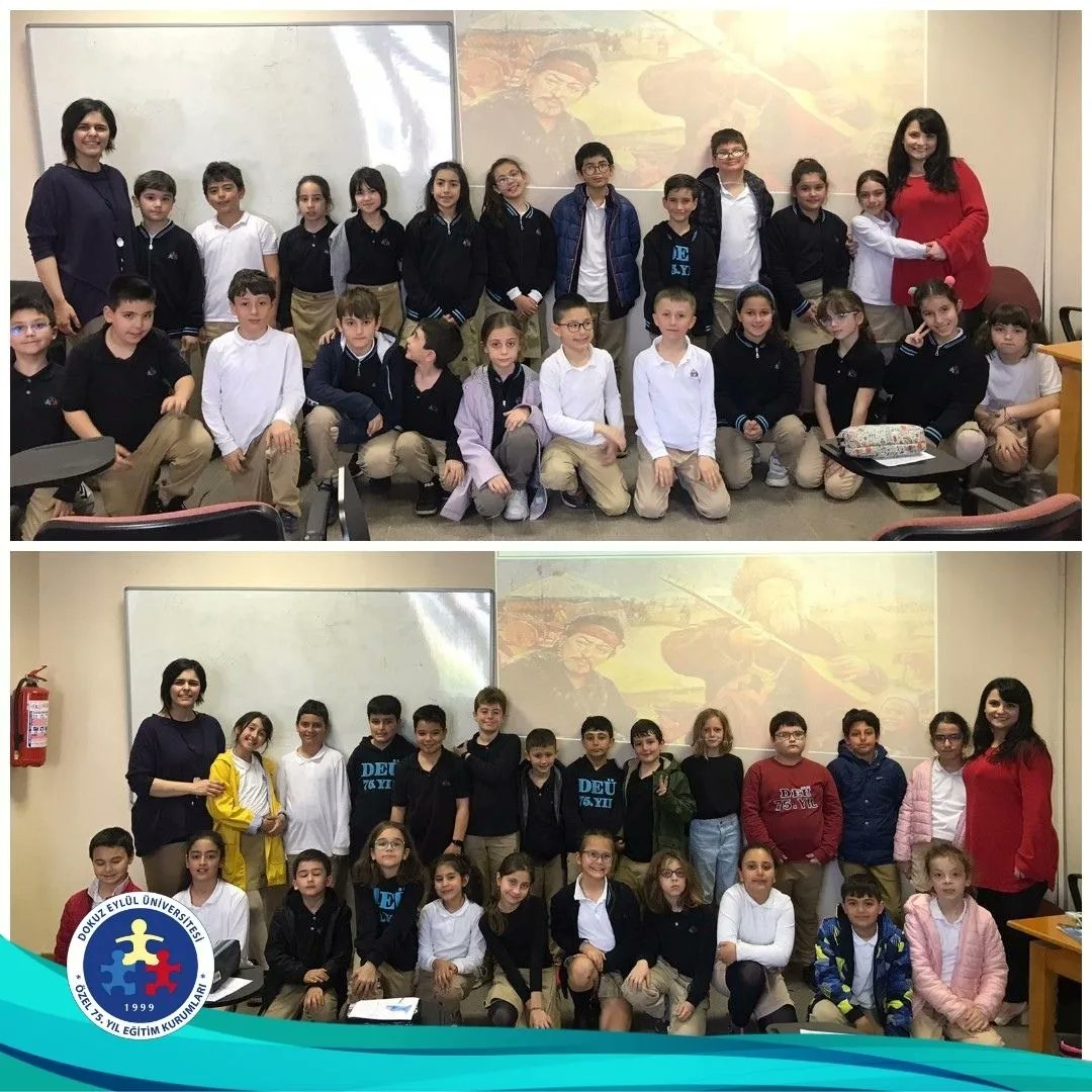 DEU Özel 75. Yıl Eğitim Kurumları (@deu75yilkoleji) on Twitter photo En önemli milli değerlerimizden biri olan “Dede Korkut Hikayeleri”nden ilham alarak üçüncü sınıflarımızla DEÜ Prof.Dr. Fuat Sezgin Merkez Kütüphanesinde “masal terapi ve drama” çalışmaları yaptık.
<a href="/deu_kutuphane/">DEÜ Kütüphane | DEU Library</a>
<a href="/universitemDEU/">Dokuz Eylül Üniversitesi</a>
#DEUozel75yilliyiz
#universitemDEU En önemli milli değerlerimizden biri olan “Dede Korkut Hikayeleri”nden ilham alarak üçüncü sınıflarımızla DEÜ Prof.Dr. Fuat Sezgin Merkez Kütüphanesinde “masal terapi ve drama” çalışmaları yaptık.
<a href="/deu_kutuphane/">DEÜ Kütüphane | DEU Library</a>
<a href="/universitemDEU/">Dokuz Eylül Üniversitesi</a>
#DEUozel75yilliyiz
#universitemDEU