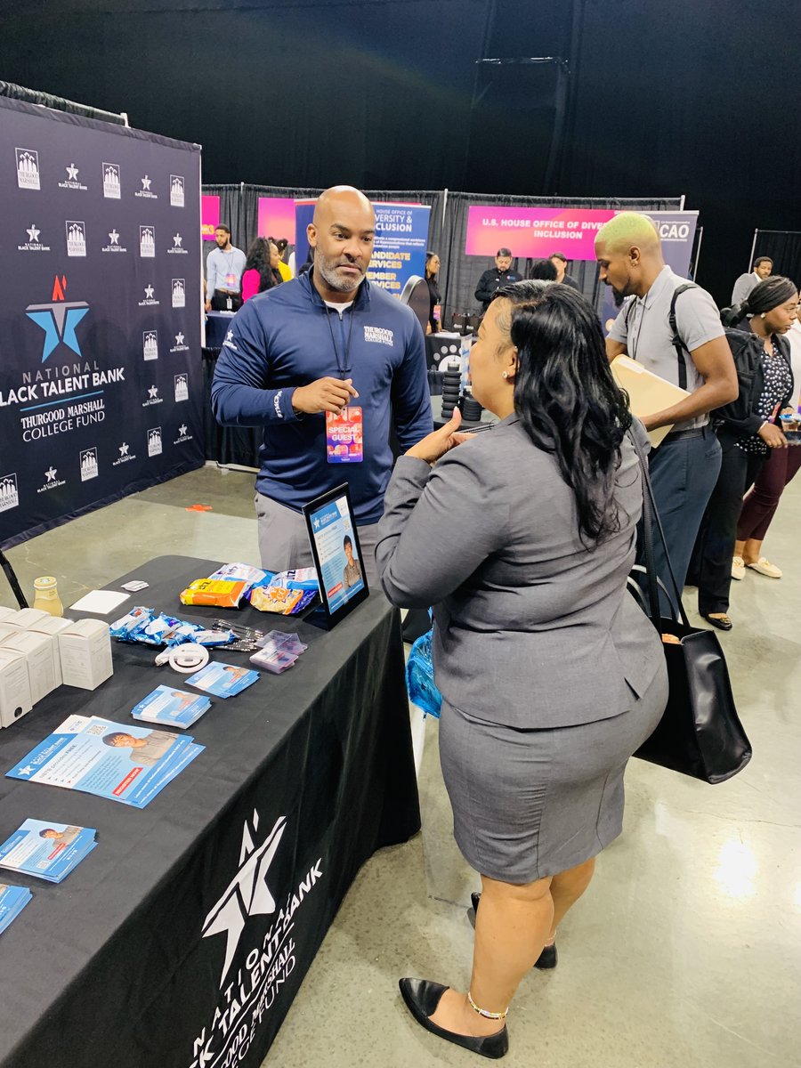 NBTB_TMCF's tweet image. We had a great time @BroccoliCity's #BroccoliCon! We enjoyed connecting with the community about career opportunities. We shared insights about how #NBTB is working to help close the racial wealth gap and reduce barriers from the paper ceiling. Visit nationalblacktalentbank.tmcf.org.