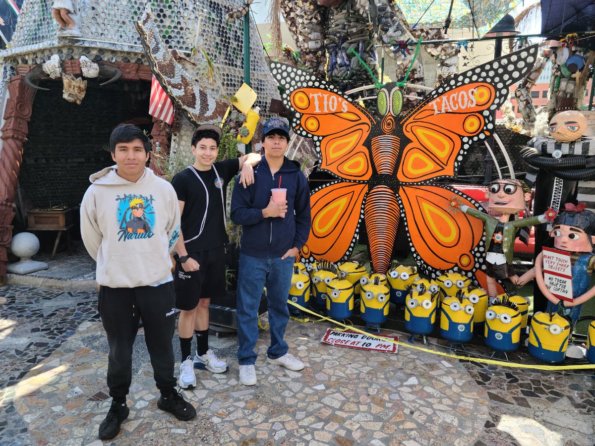 horizoncoyotes's tweet photo. Horizon Opportunity and Summit students enjoyed a Gent’s Alliance field trip to the Riverside Art Museum, The Cheech, and Tio’s Tacos. https://t.co/rs0deaL2Xs