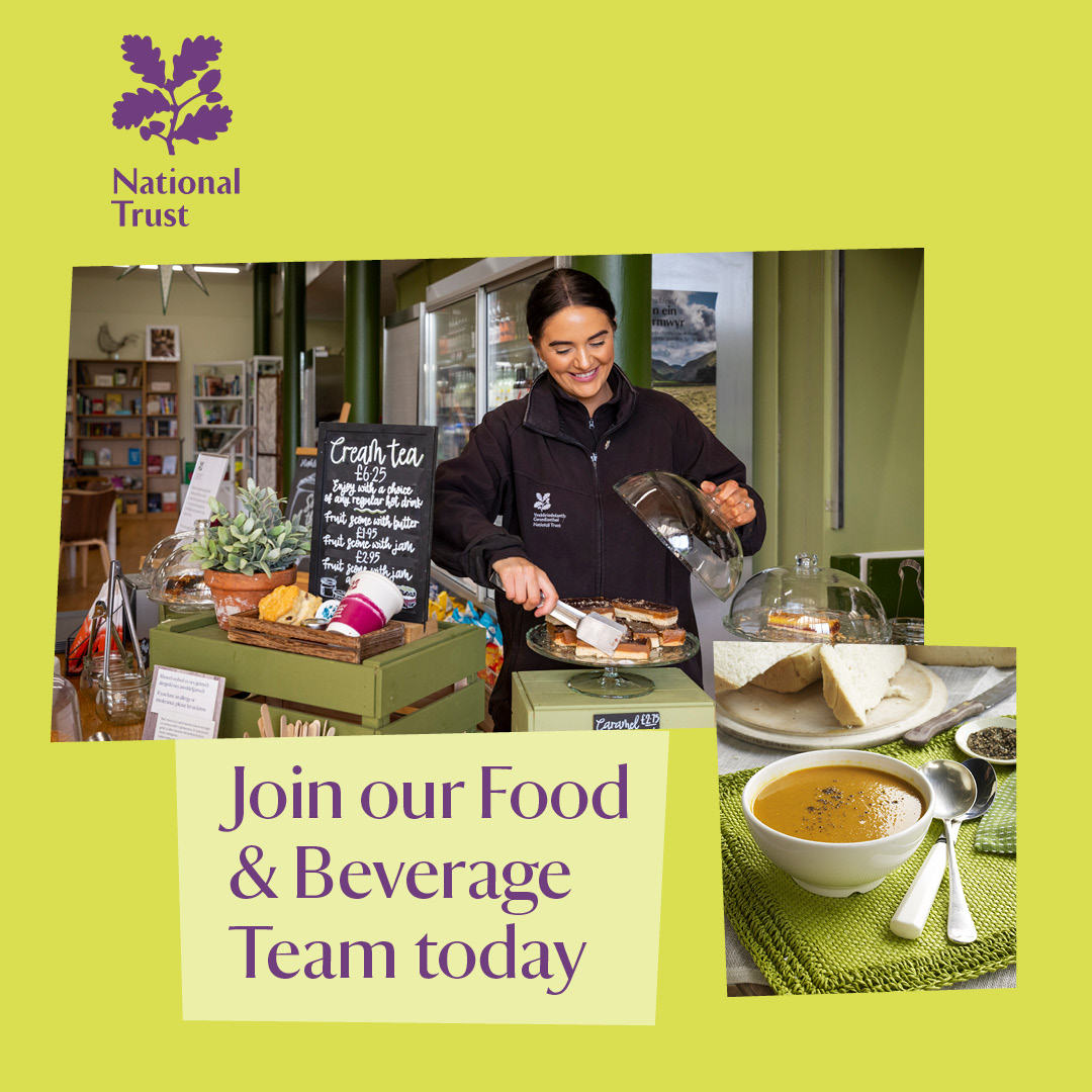 We’re one of the UK’s largest and most diverse food & beverage businesses, and you could be part of our team. Head to our website to find out how you can #applytoday

#livingwage #partimetimejob #newjob #NationalTrust
