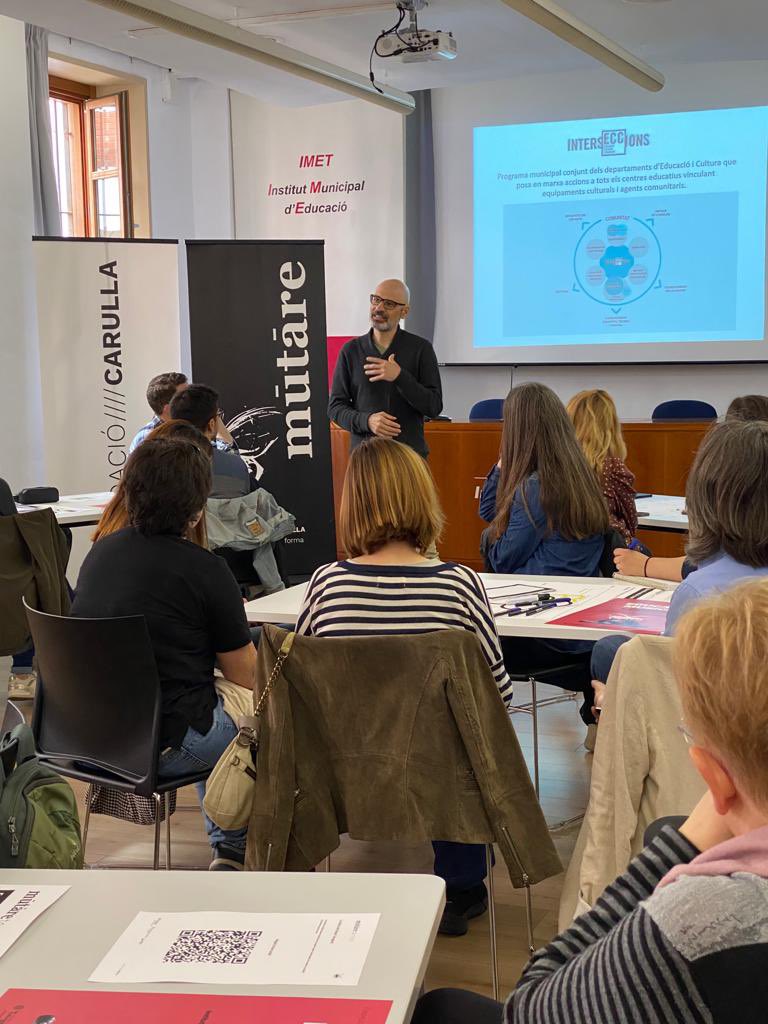 FundacioCarulla's tweet photo. #MutareTerritori a #Tarragona 📌🦋🎼 Visca la #música com a art que fomenta la cohesió social! Quin gran dia d’inspiració, transformació, #comunitatMutare i un repte: que tothom tingui accés a la #cultura. https://t.co/cPnZGzBpg4