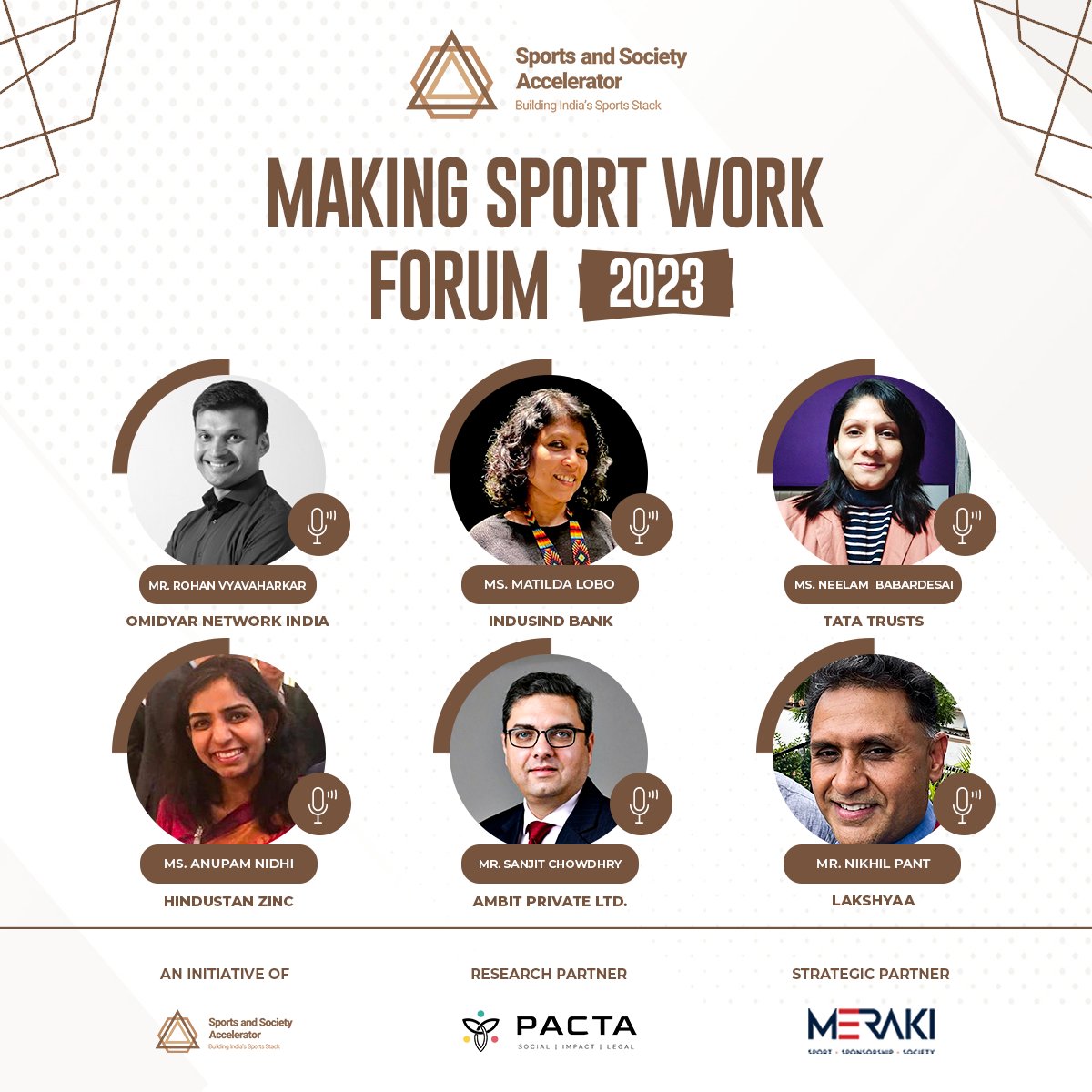 billionplusin's tweet photo. As we gear up for the #MakingSportWorkForum2023, we are excited to announce the speakers for the roundtable.

We're looking forward to an insightful discussion with key stakeholders, and we hope to leverage sports CSR to benefit society. https://t.co/Hg4TOlq7zD