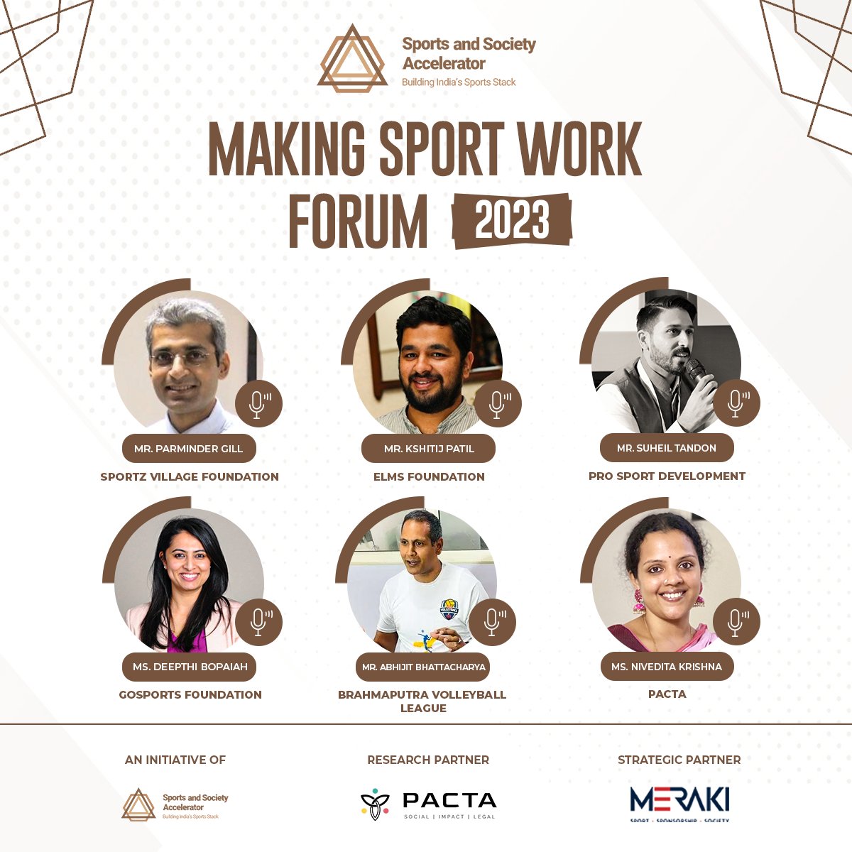 billionplusin's tweet photo. As we gear up for the #MakingSportWorkForum2023, we are excited to announce the speakers for the roundtable.

We're looking forward to an insightful discussion with key stakeholders, and we hope to leverage sports CSR to benefit society. https://t.co/Hg4TOlq7zD