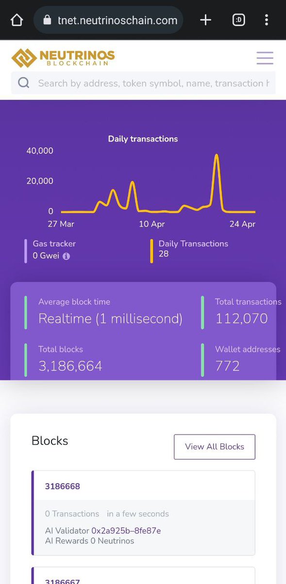 Comander1Crypto's tweet photo. @DutchspaceX @NeutrinosChain First AI powered layer 1 protocol 

3 million TPS 

The fastest blockchain ever using AI mesh networks

Zero fees

AI powered security, scalability and efficiency.

Mainnet going live on 1st May

This is a rare gem! https://t.co/yxpf7cX9nB