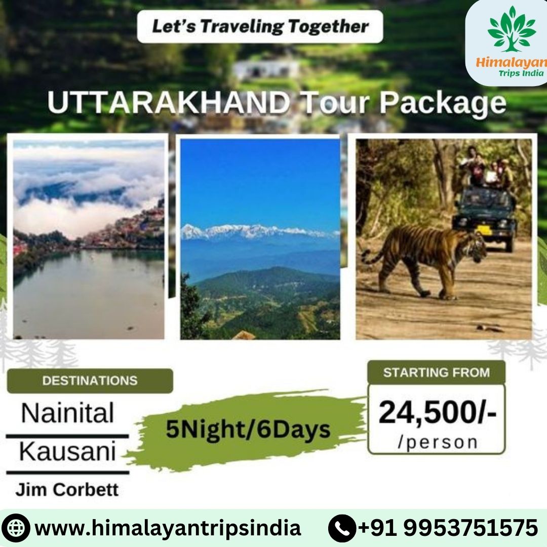 offbeathimalaya's tweet photo. Uttarakhand tour 5 Nights 6 Days package in just 24500 Rs per person

Book &amp; Get the best exciting deals for Uttarakhand Tour Packages Include Nainital with Kausani &amp; Jim Corbett park tour packages with

✅ Hotel
✅ Sightseeing
✅ Meal 
✅ Car
✅ Pick and Drop https://t.co/S0qFF6o5AE