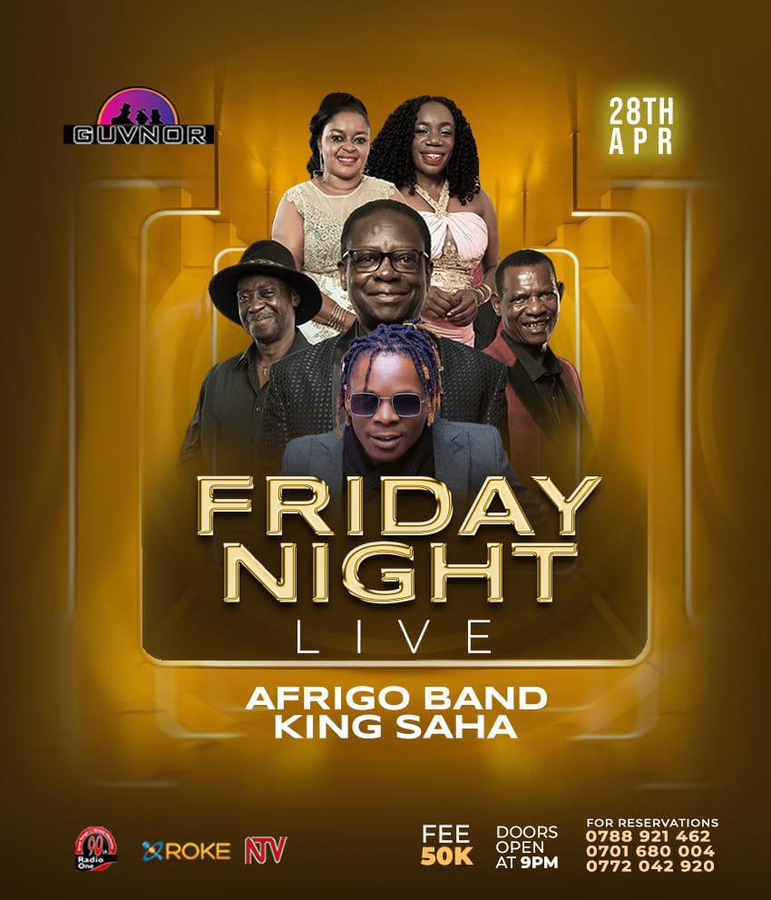 But first see this mashup @GuvnorUganda 😂

#FridayNightLive