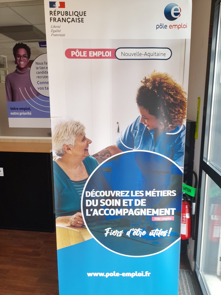 DESMARTINVince's tweet photo. Ce jeudi 27 avril #avecpoleemploi #Bergerac decouverte des métiers du soin et de l'accompagnement avec nos partenaires @CefFondationJohnBost @ERIP Bergerac @LesPapillonsBlancs @EHPADLaMadeleine https://t.co/nyUsMzNANM