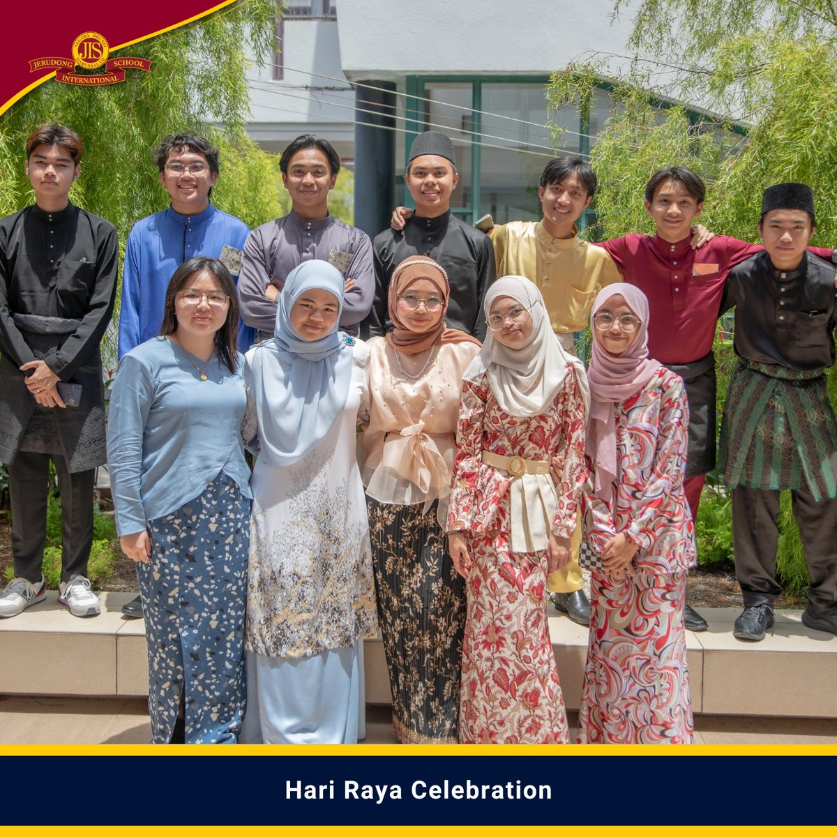 JISBrunei's tweet photo. Today at JIS, the #HariRaya festivities were in full swing! All throughout the school, our lively #JISCommunity celebrated in numerous ways. It was an amazing day filled with endless joy and cultural celebration! #EibMubarak #JerudongInternationalSchool #JISBrunei https://t.co/EN2PzxNjZ9