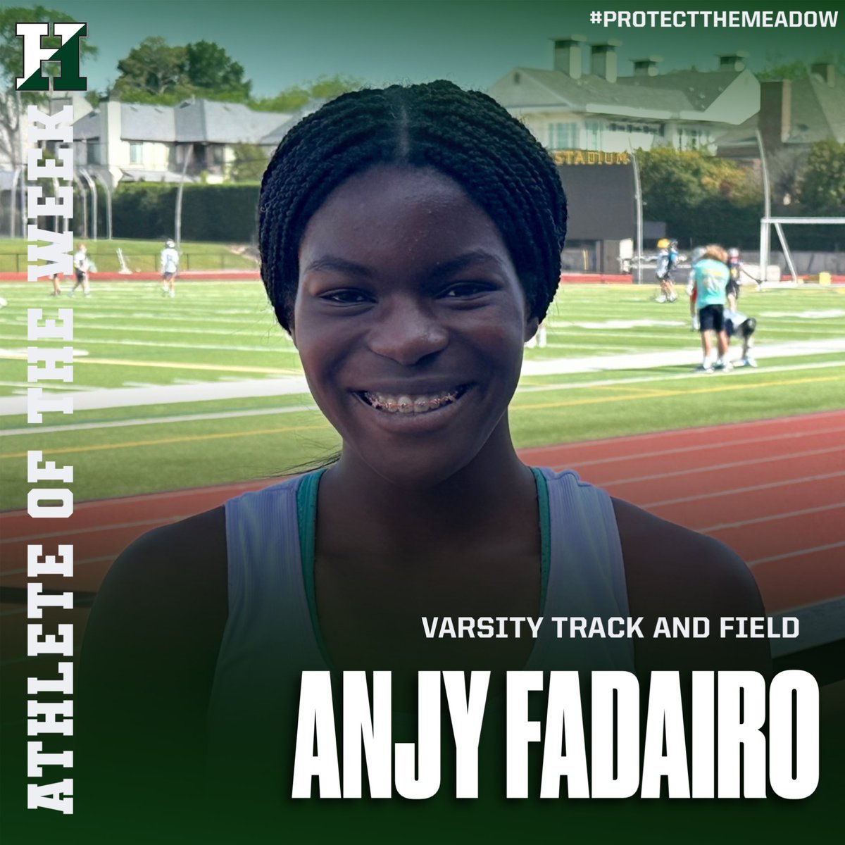 HockadayATH's tweet photo. Hockaday’s Athlete of the Week is Anjy Fadairo, Track & Field, ‘25 🏃♀️ #HAW #GoDaisies #ProtectTheMeadow https://t.co/Ut7XV1Vem3