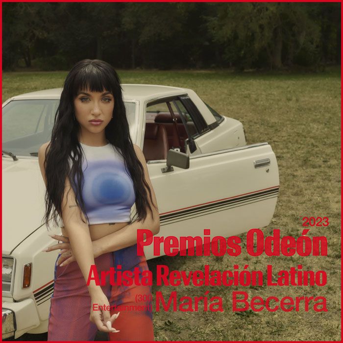 BecerraSources's tweet photo. 🏆 | Maria Becerra es la ganadora en la categoría “Artista Revelación Latino” de los #PremiosOdeon 2023 https://t.co/38laTMQqkh