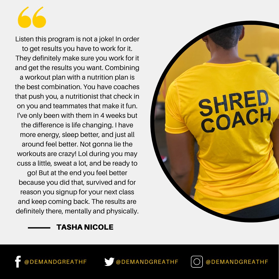 DemandGreatHF's tweet photo. To get results, you have to work it out! 🥊

#demandgreathf #gym #workout #fitness #testimonial #motivational https://t.co/eAjD4uuQrj